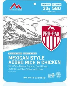 Mountain House Mexican Style Adobo Rice and Chicken Pro-Pak - 1 Serving