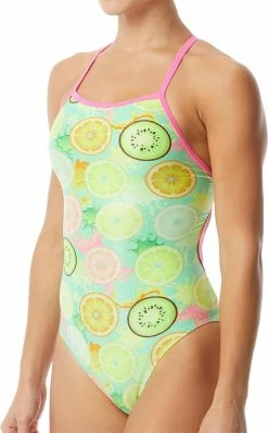 TYR Coolada Foil Flutterback One-Piece Swimsuit - Women's