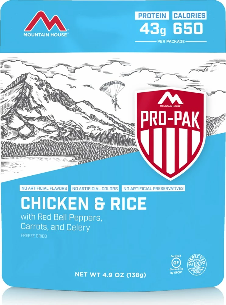 Mountain House Chicken & Rice Pro-Pak - 1 Serving 1 Mountain House Chicken & Rice Pro-Pak - 1 Serving
