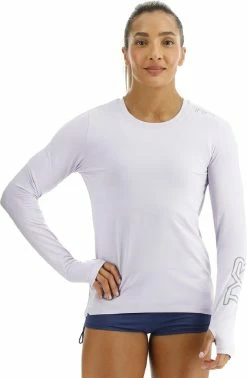 TYR SunDefense Long-Sleeve Shirt - Women's -Outdoor Product Sales 49262b05 178f 4700 a6c4 f35470642779