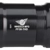 Wheels Manufacturing PF30 Thread Together Bottom Bracket with Angular Contact Bearings for 30 mm Crank Spindles