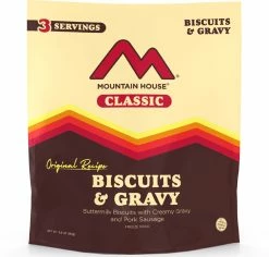 Mountain House Classic Biscuits & Gravy - 3 Servings