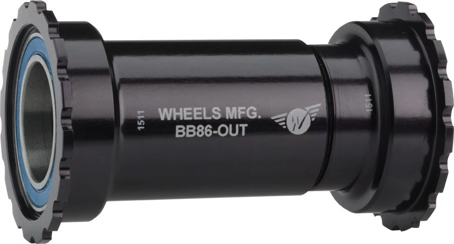 Wheels Manufacturing BB86/92 Thread Together Bottom Bracket with ABEC-3 Bearings for 24 mm Crank Spindles 1 Wheels Manufacturing BB86/92 Thread Together Bottom Bracket with ABEC-3 Bearings for 24 mm Crank Spindles