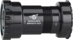 Wheels Manufacturing BBRight Outboard Thread Together Bottom Bracket with ABEC-3 Bearings for 24 mm Shimano Crank Spindles