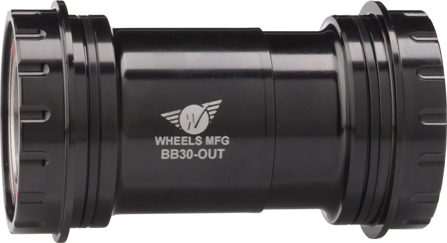 Wheels Manufacturing PF30 Outboard Thread Together Bottom Bracket with Angular Contact Bearing for 24 mm Crank Spindles 1 Wheels Manufacturing PF30 Outboard Thread Together Bottom Bracket with Angular Contact Bearing for 24 mm Crank Spindles