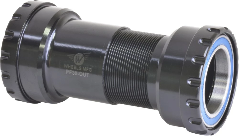 Wheels Manufacturing PF30 Outboard Thread Together Bottom Bracket with ABEC-3 Bearings for 29 mm Crank Spindles 1 Wheels Manufacturing PF30 Outboard Thread Together Bottom Bracket with ABEC-3 Bearings for 29 mm Crank Spindles